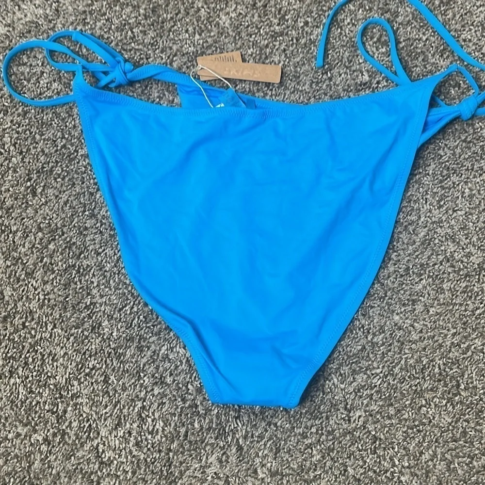 NWT Skims swim dippy tie bottom Sz 2x & 4x turquoise 2 available